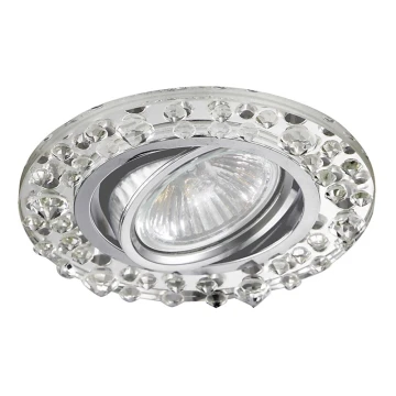 LUXERA 71068 - Oprawa reflektorowa CRYSTALS 1xGU10/50W/230V