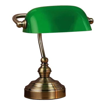 Markslöjd 105930 - Lampa stołowa BANKERS 1xE14/40W/230V