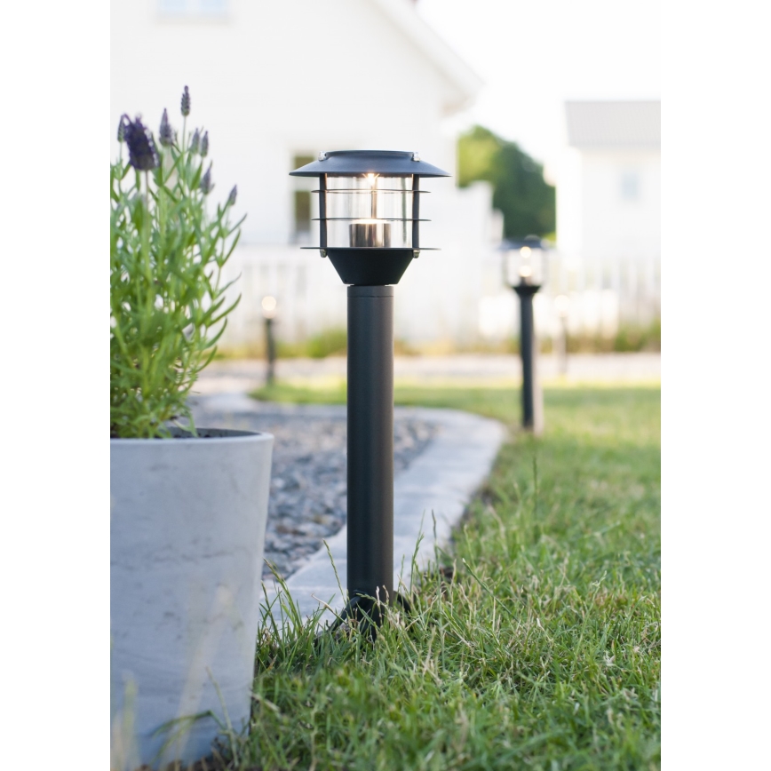 Markslöjd 107290 - LED Lampa zewnętrzna GARDEN 24 LED/3W/24V 45 cm IP44 czarna