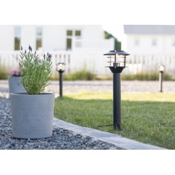 Markslöjd 107290 - LED Lampa zewnętrzna GARDEN 24 LED/3W/24V 45 cm IP44 czarna