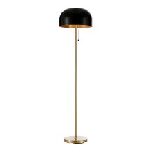 Markslöjd 108293 - Lampa stojąca BLANCA 2xE27/40W/230V czarna/złota