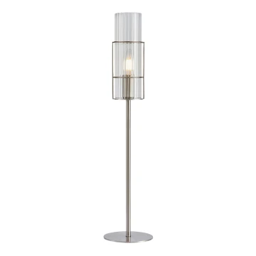 Markslöjd 108558 - Lampa stołowa TUBO 1xE14/40W/230V 65 cm chrom błyszczący/clear