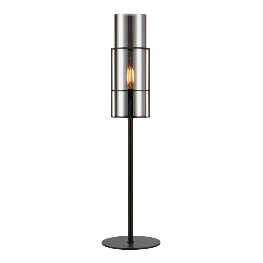Markslöjd 108559 - Lampa stołowa TUBO 1xE14/40W/230V 50 cm czarne