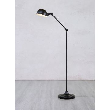 Markslöjd 108586 - Lampa podłogowa PORTLAND 1xE27/40W/230V czarne