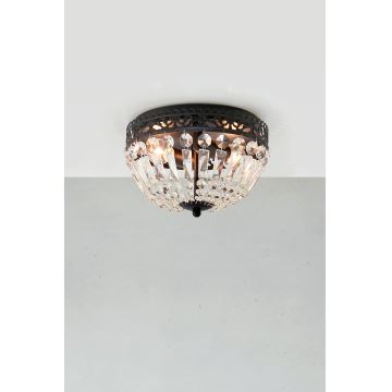 Markslöjd 108598 - Lampa sufitowa ETIENNE 2xE14/40W/230V czarne