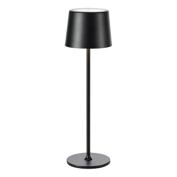 Markslöjd 108653 - LED Ściemnialna lampa akumulatorowa FIORE LED/2W/5V IP44 38 cm czarna