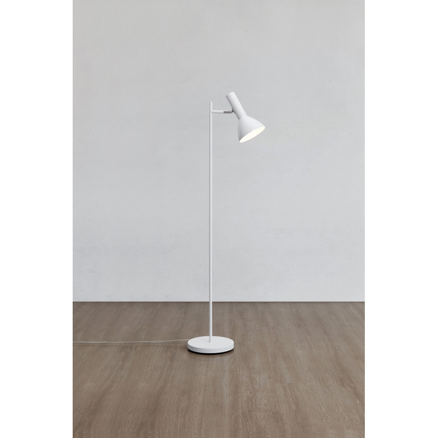 Markslöjd 108687 - Lampa podłogowa METRO 1xE27/40W/230V biała