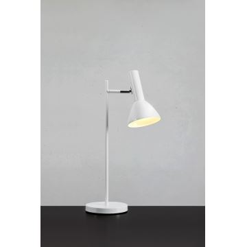 Markslöjd 108688 - Lampa stołowa METRO 1xE27/40W/230V biała