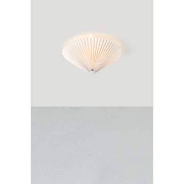 Markslöjd 108702 - Lampa sufitowa PLISADO 3xE14/40W/230V śr. 50 cm biała