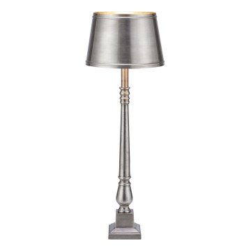 Markslöjd 108775 - Lampa stołowa METALLO 1xE27/40W/230V matowy chrom