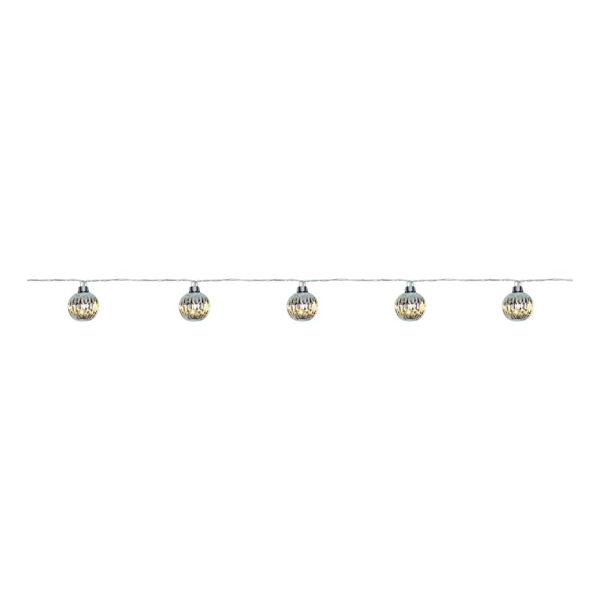 Markslöjd 703244 - LED Łańcuch bożonarodzeniowy SOLO 10×LED 1,7 m ciepła biel