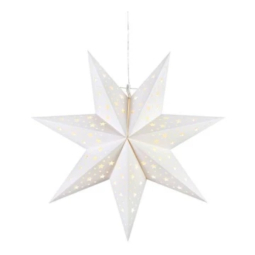 Markslöjd 705897 - LED Dekoracja bożonarodzeniowa BLANK LED/0,4W/3xAA śr. 45 cm biała
