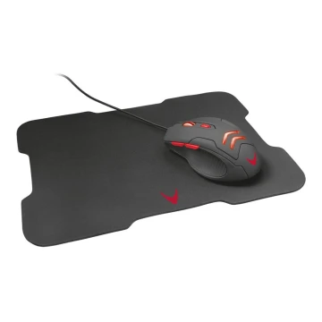Mysz gamingowa LED z podkładką VARR 800 - 3200 DPI
