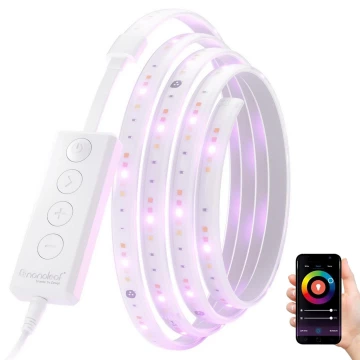 Nanoleaf - LED RGB Ściemnialna taśma ESSENTIALS 2700-6500K Wi-Fi 2m