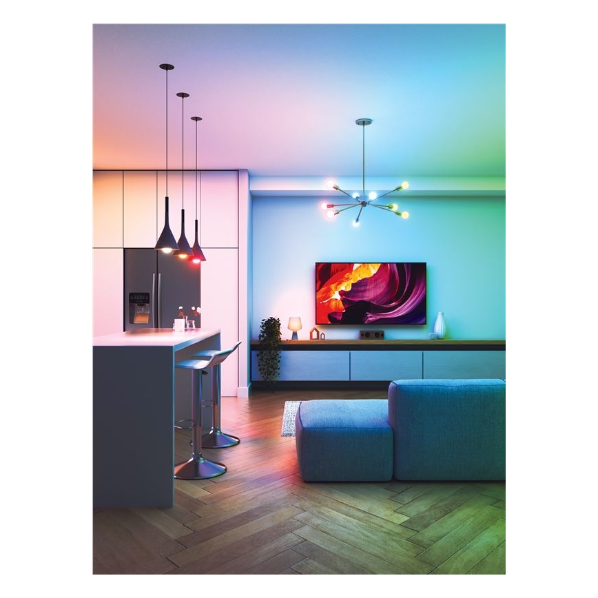 ZESTAW 3xLED RGBW Żarówka ściemnialna ESSENTIALS A60 E27/8,5W/230V CRI90 2700-6500K Wi-Fi - Nanoleaf