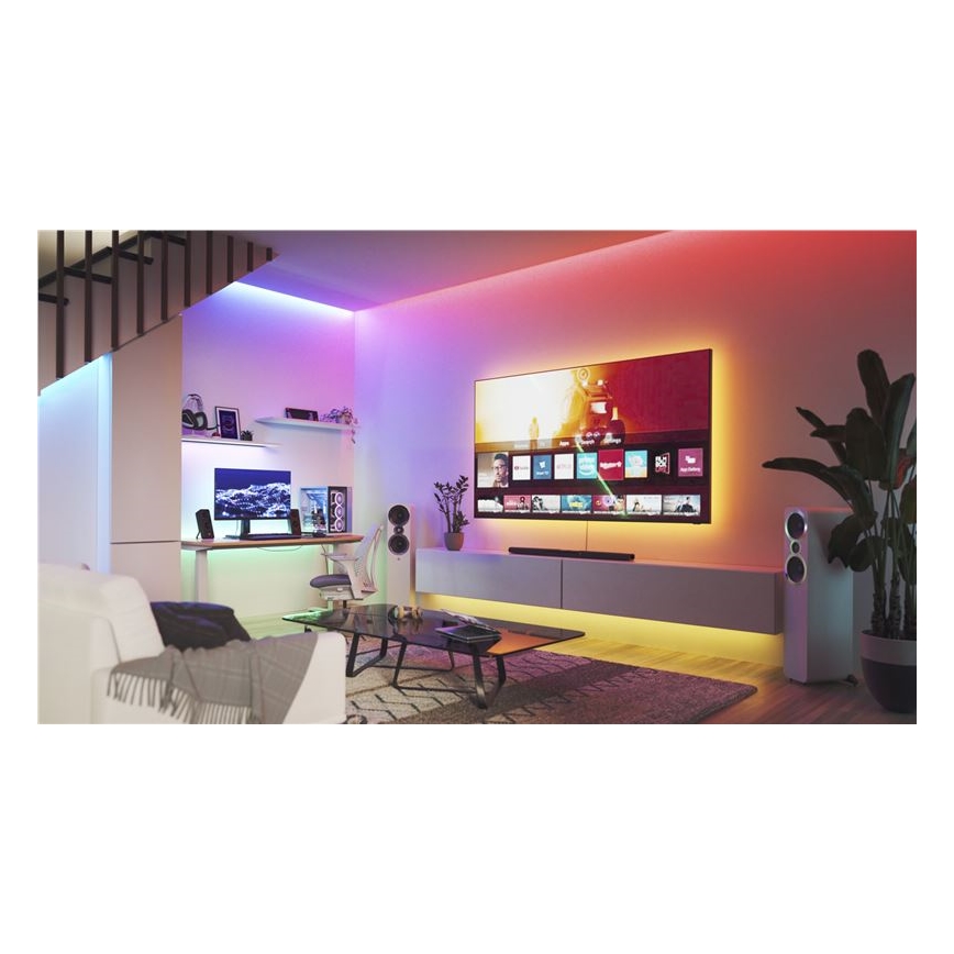 Nanoleaf - LED RGB Ściemnialna taśma ESSENTIALS 2700-6500K Wi-Fi 2m