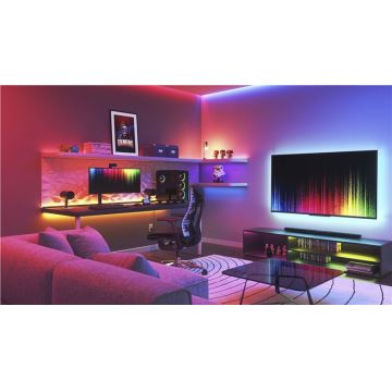 Nanoleaf - LED RGB Ściemnialna taśma ESSENTIALS 2700-6500K Wi-Fi 2m