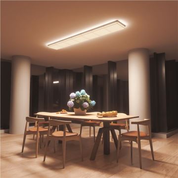 Nanoleaf - ZESTAW 3x Ściemnialna lampa sufitowa RGBW SKYLIGHT 1xLED/18W/230V + 2xLED/16W/230V 2700-6500K Wi-Fi