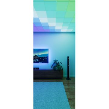 Nanoleaf - ZESTAW 3x Ściemnialna lampa sufitowa RGBW SKYLIGHT 1xLED/18W/230V + 2xLED/16W/230V 2700-6500K Wi-Fi