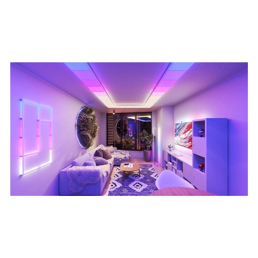 Nanoleaf - Zestaw przedłużający LED RGBW Oświetlenie ściemnialne SKYLIGHT LED/16W/230V 2700-6500K Wi-Fi