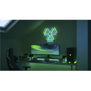 Nanoleaf - ZESTAW 9x LED RGBW Ściemnialna szyna LINES LED/2W/230V 1200-6000K Wi-Fi