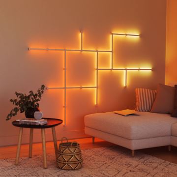 Nanoleaf - Zestaw przedłużaczy 3x LED RGBW Szyna ściemnialna LINES LED/2W/230V 1200-6000K Wi-Fi