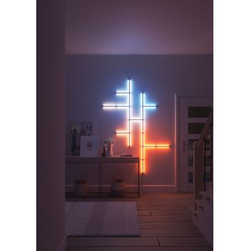 Nanoleaf - ZESTAW 4x LED RGBW Ściemnialna szyna LINES LED/2W/230V 1200-6000K Wi-Fi