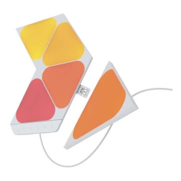 Nanoleaf - SET 5x LED RGB Panel ściemniający TRIANGLES LED/0,5W/230V Wi-Fi