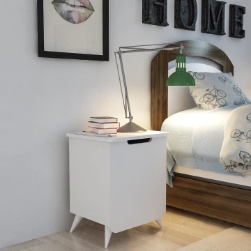 Nightstand ESLA 60x49 cm white