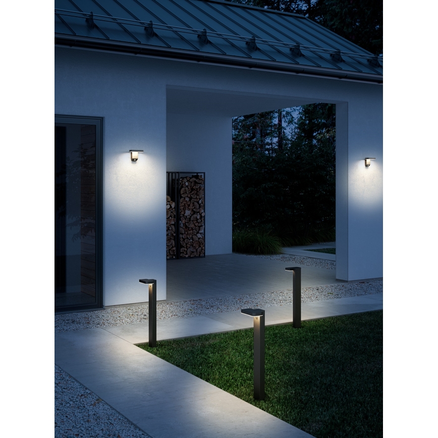 Nordlux - LED Lampa solarna z czujnikiem RICA LED/5W/3,7V IP44