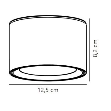 Nordlux - LED Łazienkowe oświetlenie punktowe LANDON LED/6,5W/230V IP44 białe