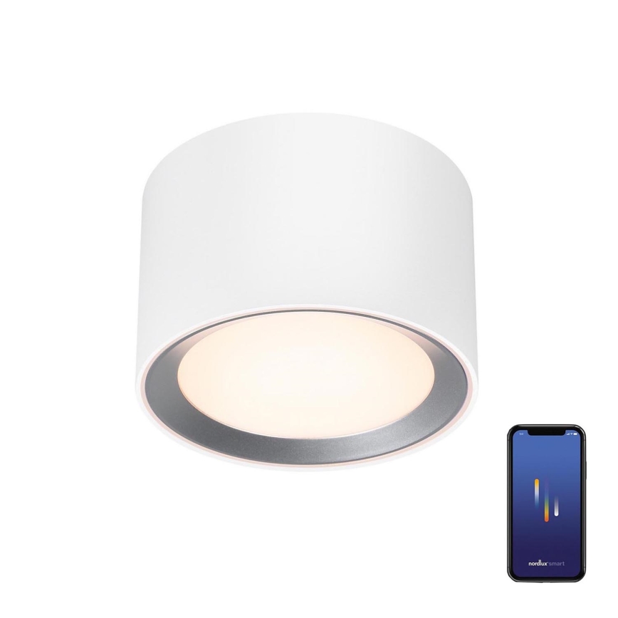 Nordlux -LED Ściemnialne łazienkowe oświetlenie punktowe LANDON SMART LED/8W/230V 2700-6500K IP44 białe