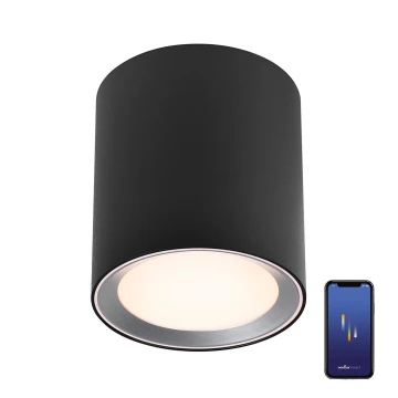 Nordlux - LED Ściemnialne łazienkowe oświetlenie punktowe LANDON SMART LED/8W/230V 2700-6500K IP44 czarne