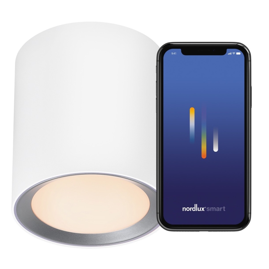 Nordlux - LED Ściemnialne łazienkowe świetlenie punktowe LANDON SMART LED/8W/230V 2700-6500K IP44 białe