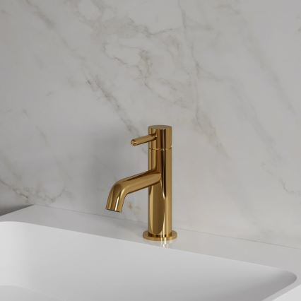 OMNIRES Y1210NGL - Kran do umywalki Y 16,2 cm błyszczący złoty