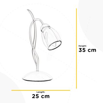 ONLI - Lampa stołowa ANTEA 1xE14/6W/230V