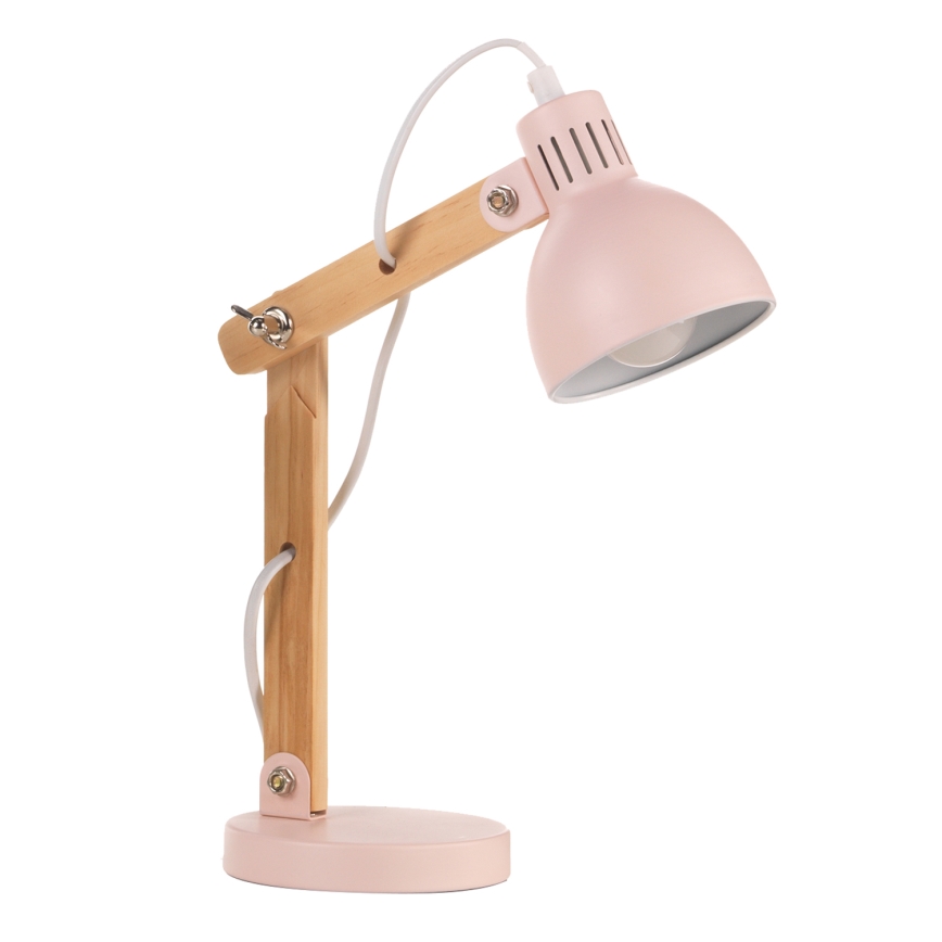 ONLI - Lampa stołowa NORA 1xE14/6W/230V różowa