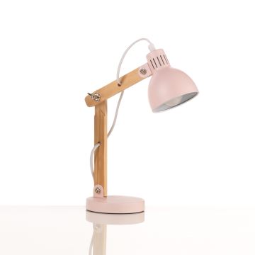 ONLI - Lampa stołowa NORA 1xE14/6W/230V różowa