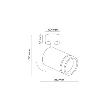 Oświetlenie punktowe JET 1xGU10/10W/230V białe