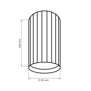 Oświetlenie punktowe NICEA 1xGU10/10W/230V białe