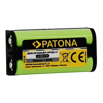 PATONA - Akumulator Akumulator Sony BP-HP550 700mAh Ni-Mh MDR-RF4000