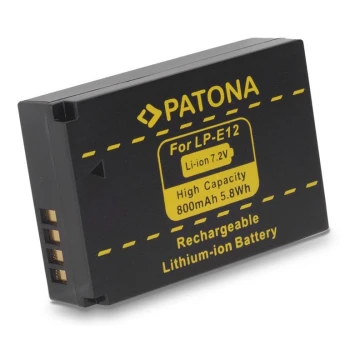 PATONA - Akumulator Canon LPE12 800mAh Li-Ion