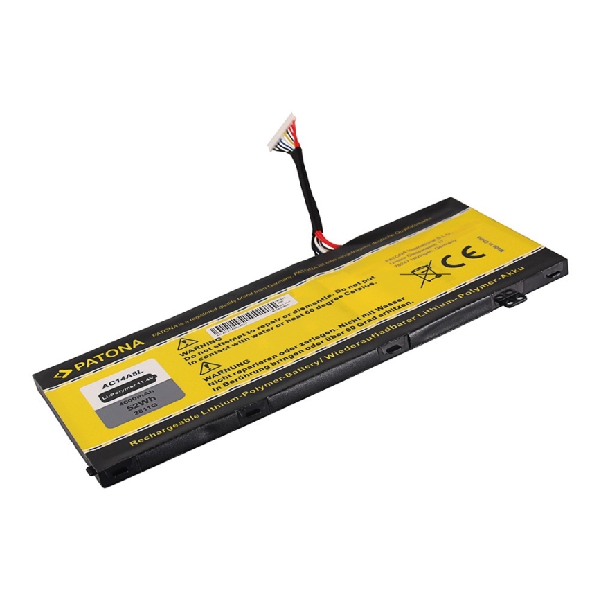 PATONA - Bateria Acer Aspire VN7 4600mAh Li-pol 11,4V