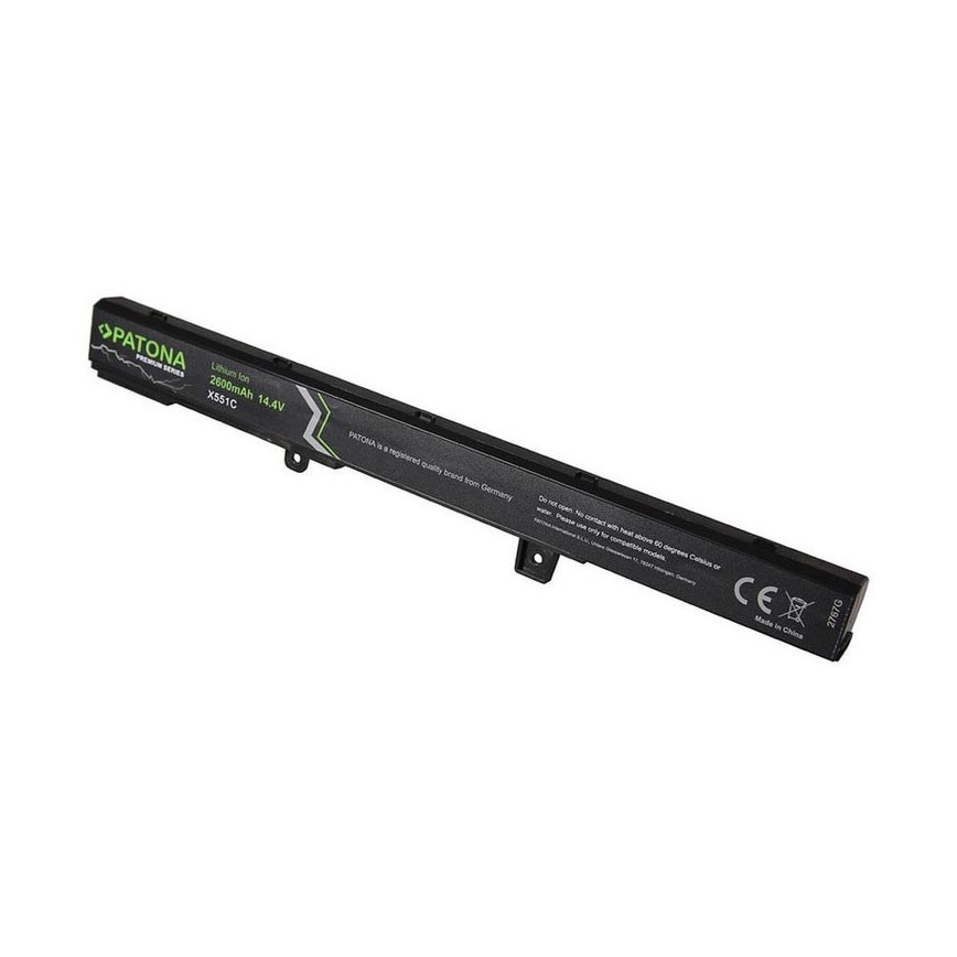 PATONA - Bateria ASUS X551 2600mAh Li-Ion 14,4V PREMIUM