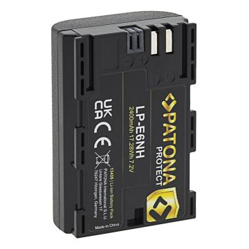 PATONA - Bateria Canon LP-E6NH 2400mAh Li-Ion Protect EOS R5/R6