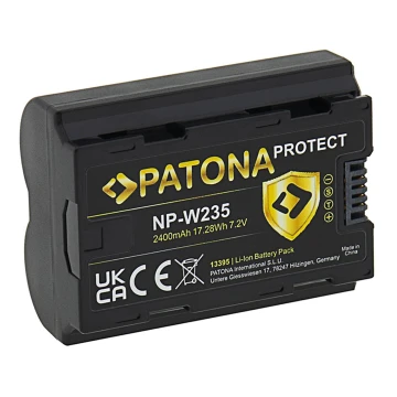 PATONA - Bateria Fuji NP-W235 2400mAh Li-Ion 7,2V Protect X-T4