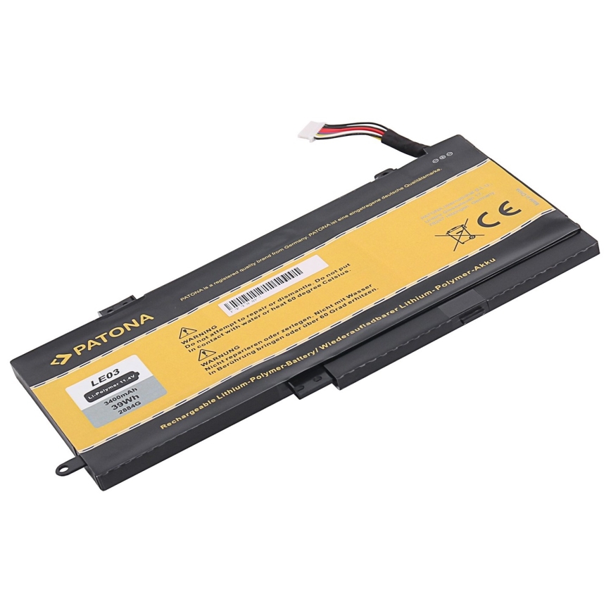 PATONA - Bateria HP Envy x360 m6 3400mAh Li-Pol 11,4V LE03XL