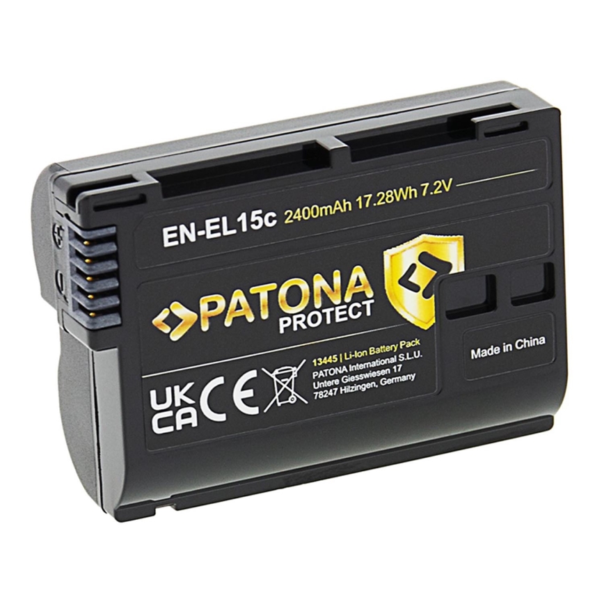 PATONA - Bateria Nikon EN-EL15C 2400mAh Li-Ion Protect