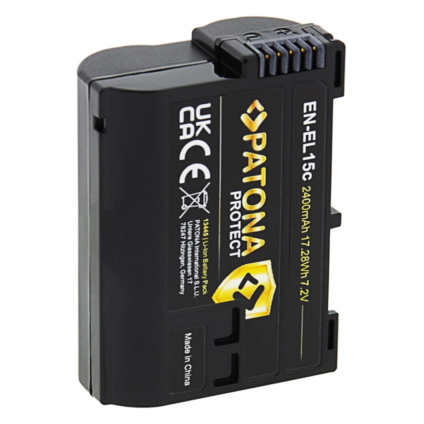 PATONA - Bateria Nikon EN-EL15C 2400mAh Li-Ion Protect