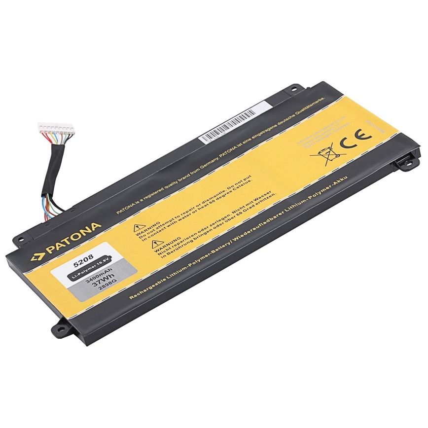 PATONA - Bateria Toshiba Satellite E45W/P55W 3400mAh Li-Pol 10,8V PA5208U-1BRS